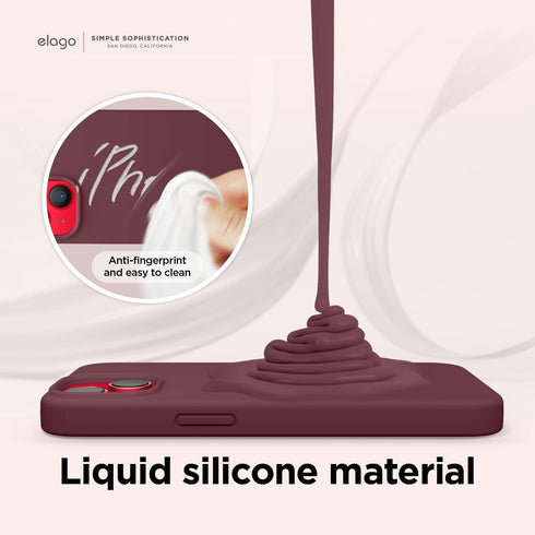elago iPhone 14 Case Liquid Silicone